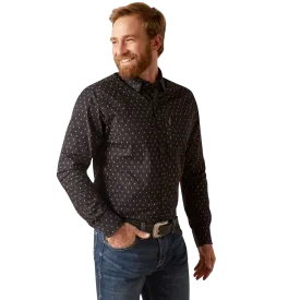 Ariat Men's Black Merrick Stretch Modern Fit Shirt
