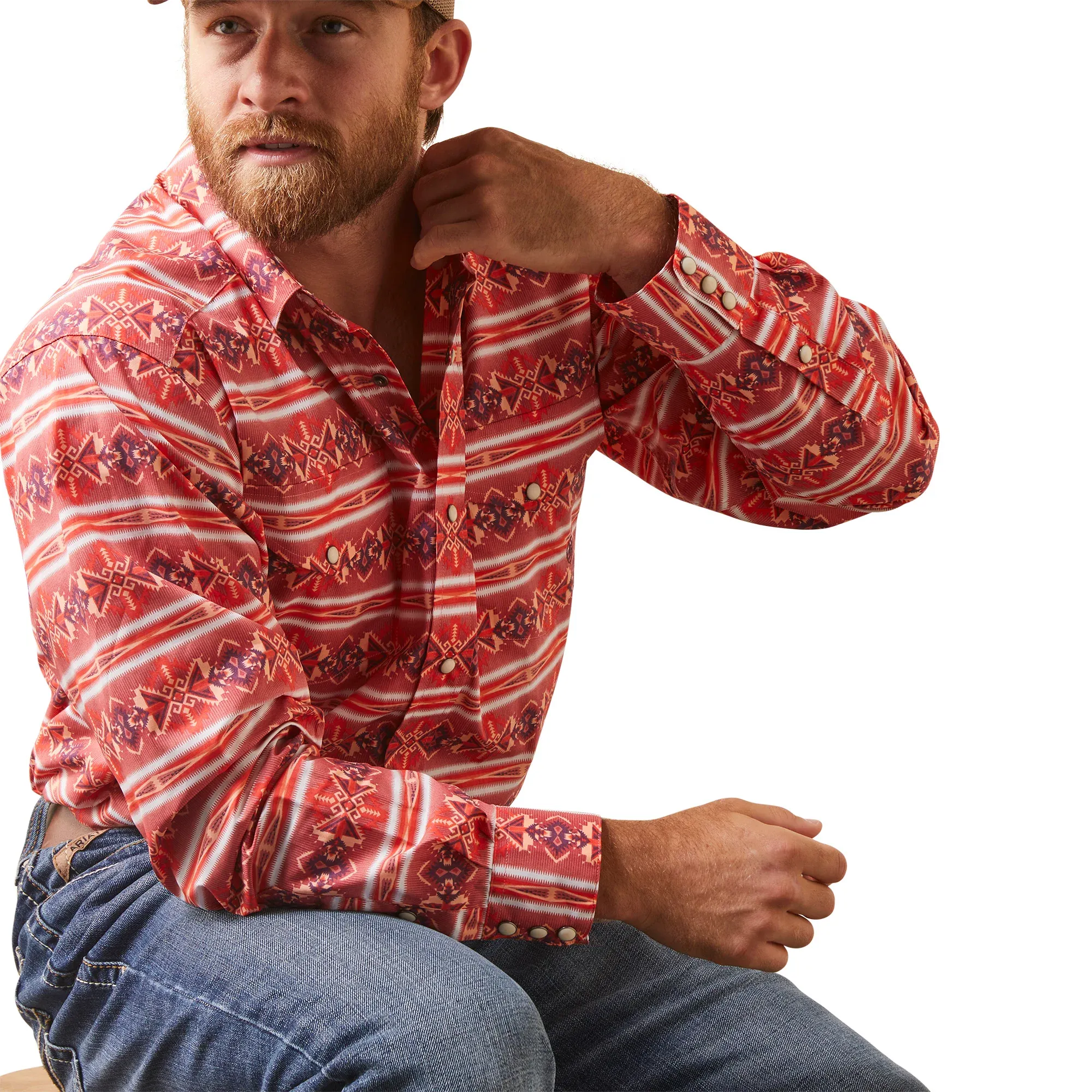 Ariat Men's Davon Classic Snap Long Sleeve Shirt