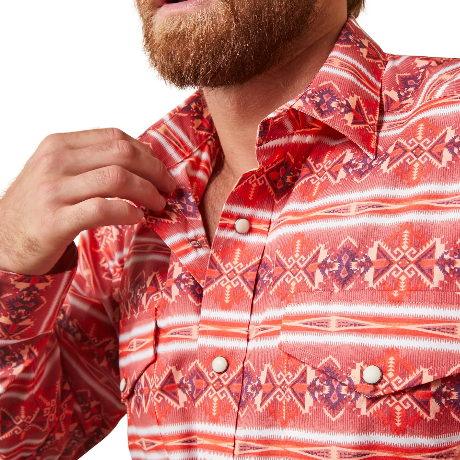 Ariat Men's Davon Classic Snap Long Sleeve Shirt