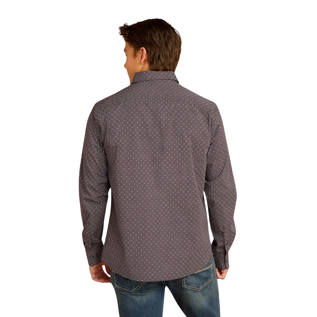 Ariat Men's Mattie Modern Fit Parisian Night Shirt