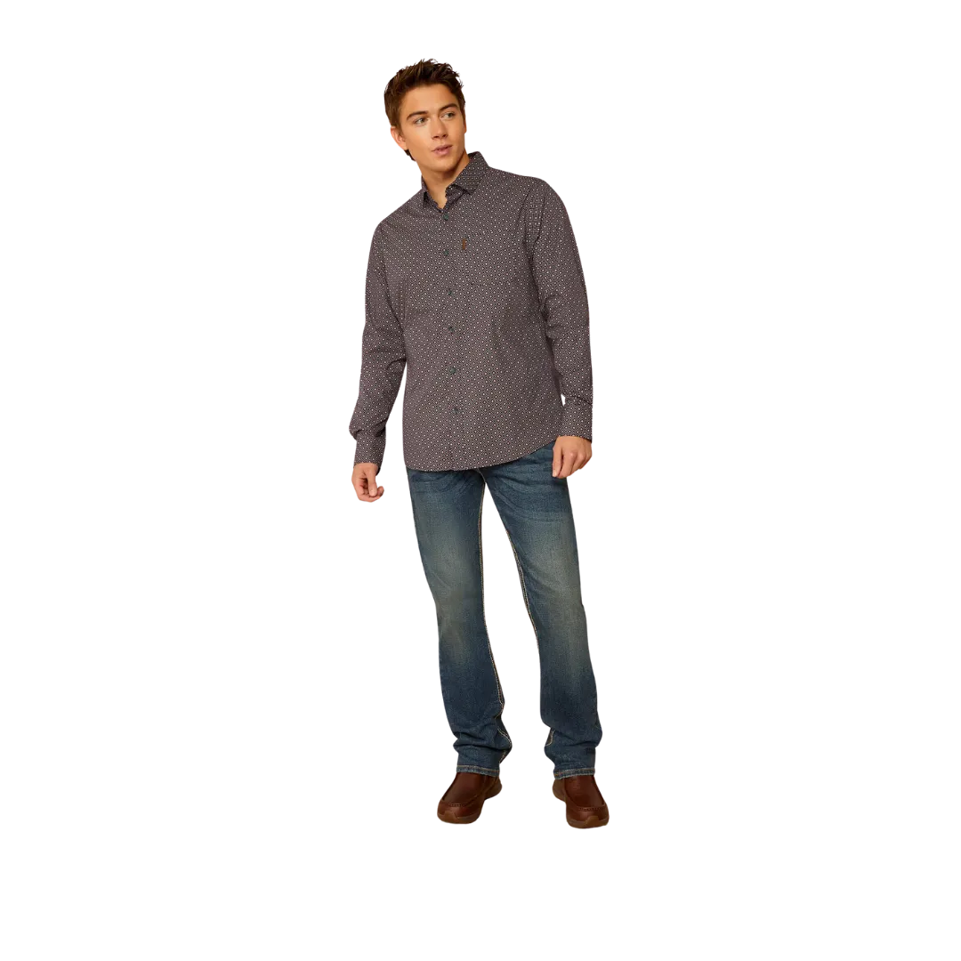 Ariat Men's Mattie Modern Fit Parisian Night Shirt