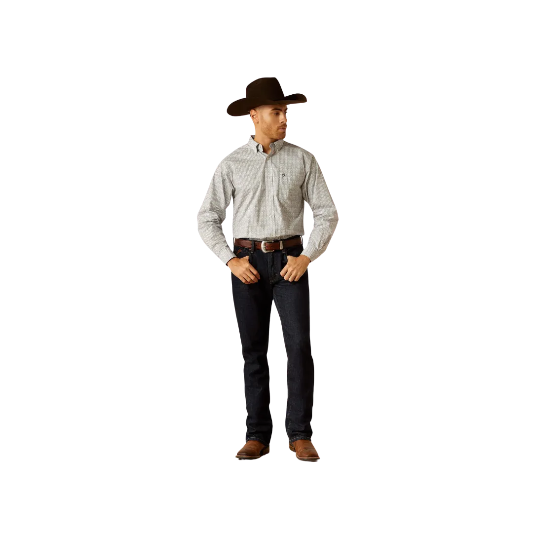Ariat Men's Reign Classic Fit White Shirt