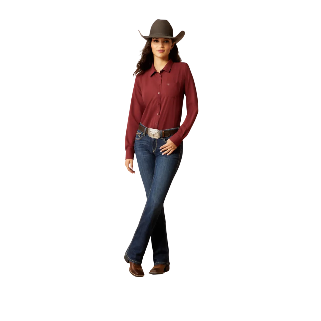Ariat Women's Kirby Pro Tawny Port Shirt