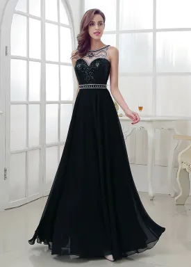 Attractive Black Prom Dress