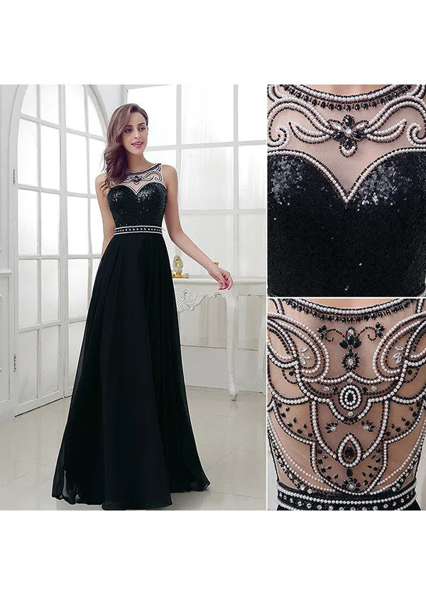 Attractive Black Prom Dress