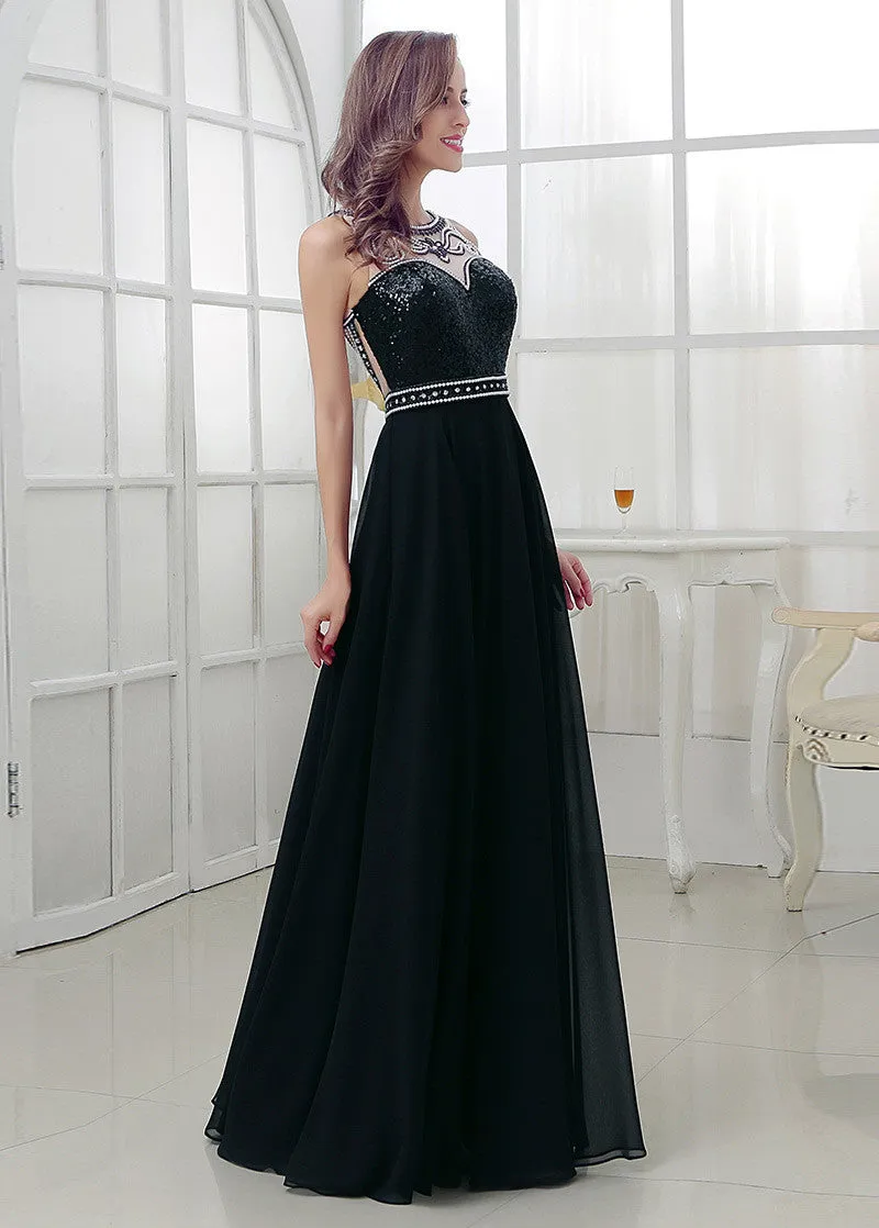 Attractive Black Prom Dress