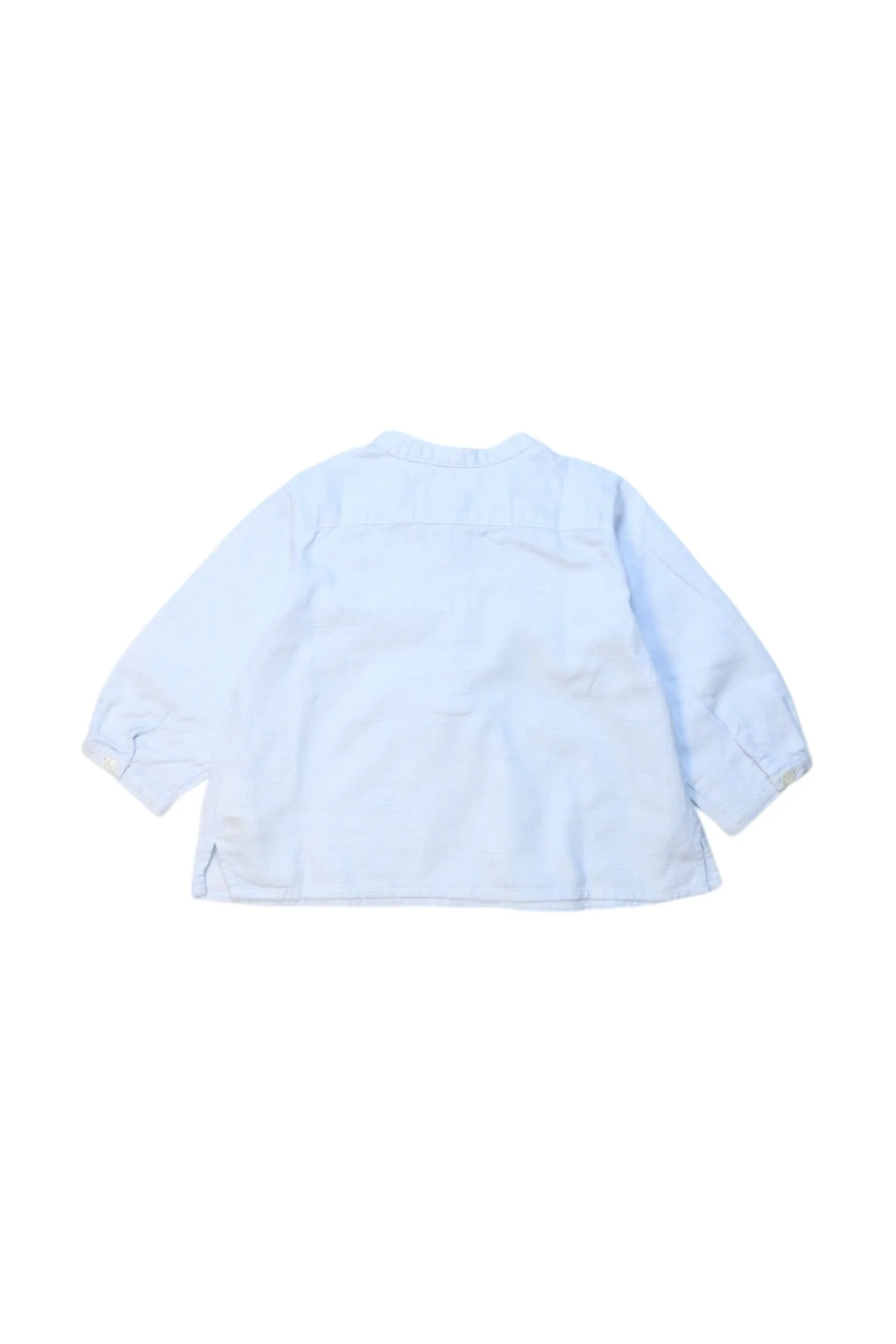 Bonpoint Long Sleeve Henley Shirt 6M