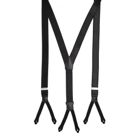 Bretelle Classiche - BLACK WITH BRAID