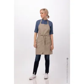 Chef Works ABN03KHA0 Bib Apron