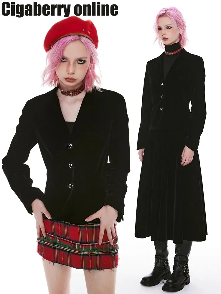 Classic retro style waisted jacket【s0000004972】