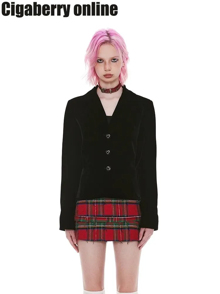 Classic retro style waisted jacket【s0000004972】