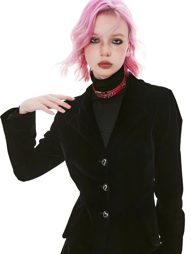 Classic retro style waisted jacket【s0000004972】