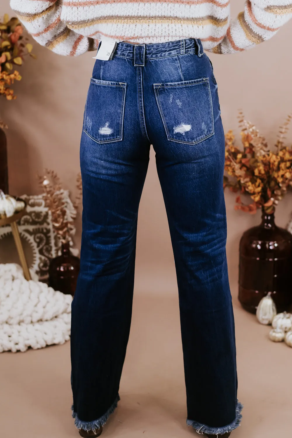 Colton 90's Flare Jean, Dark KANCAN