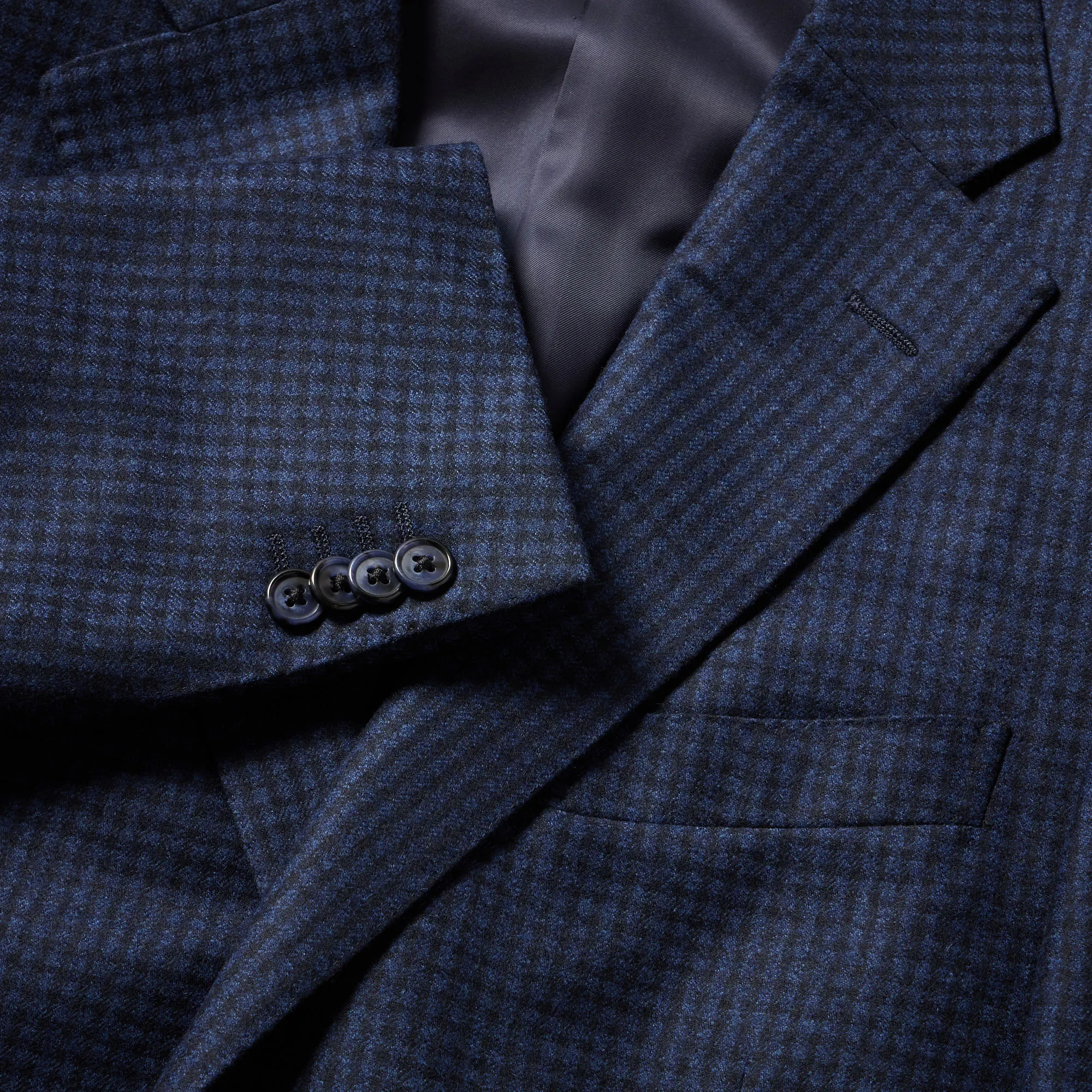 CORNELIANI Twill Leader Jacket NAVY/BLUE REG