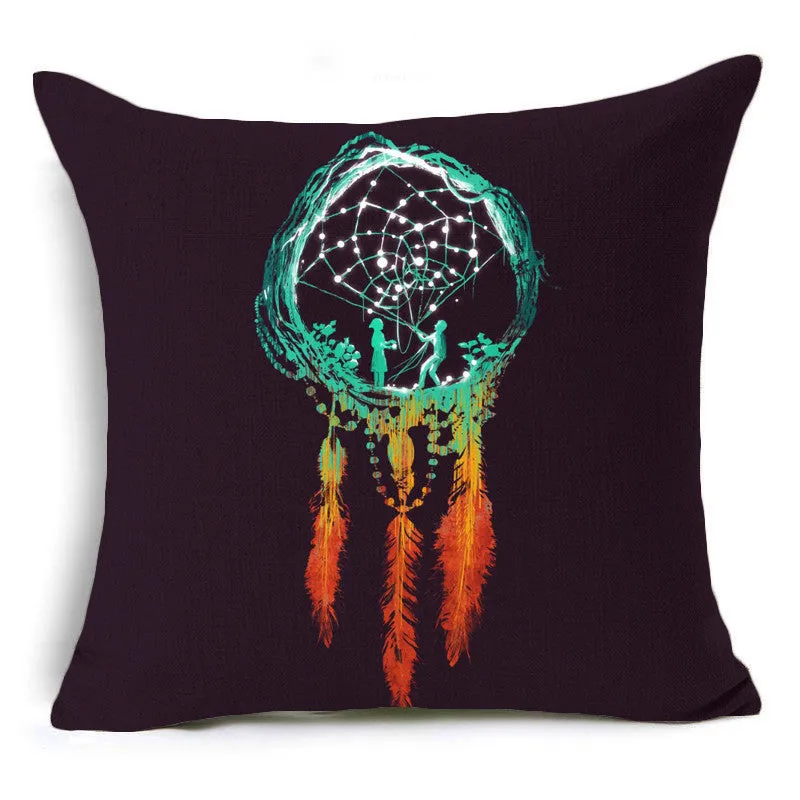Dreamcatcher Cushion Cover The Rustic Magic Prints