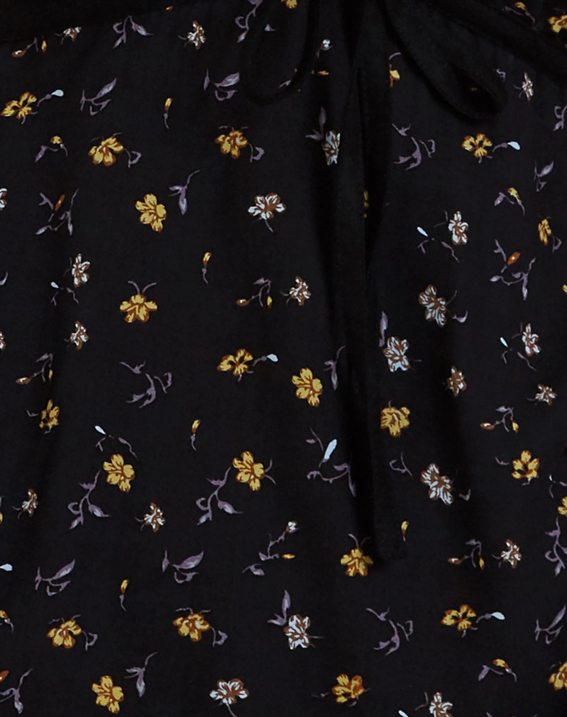 Evilia Mini Dress in Pretty Petal Black