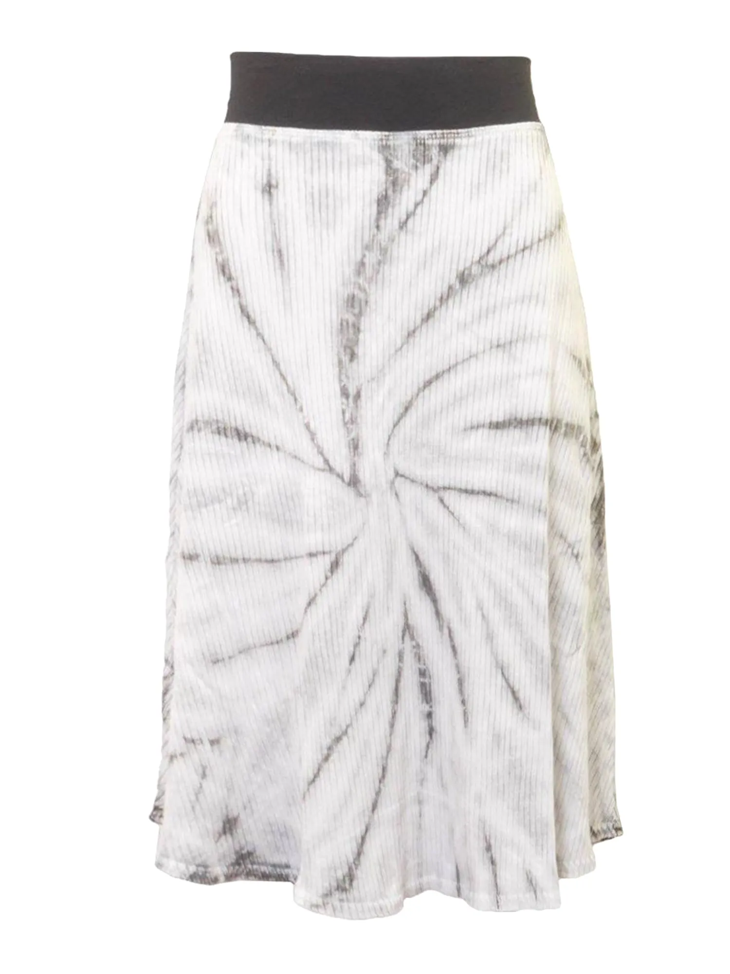 Hard Tail Wide Ribbed Skater Skirt CMR-04