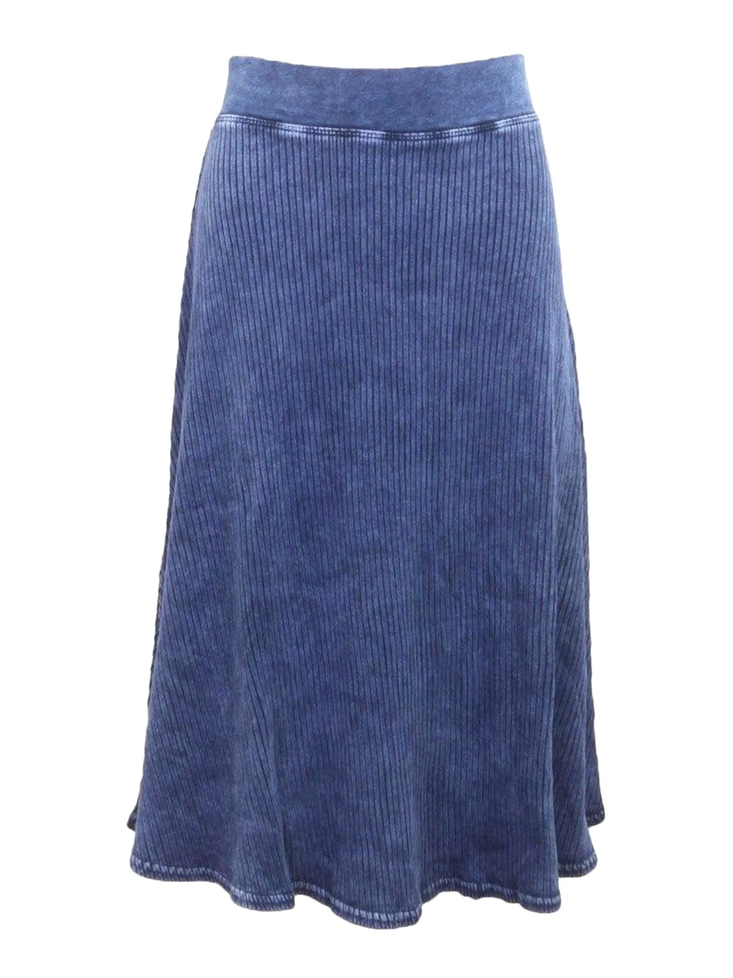 Hard Tail Wide Ribbed Skater Skirt CMR-04