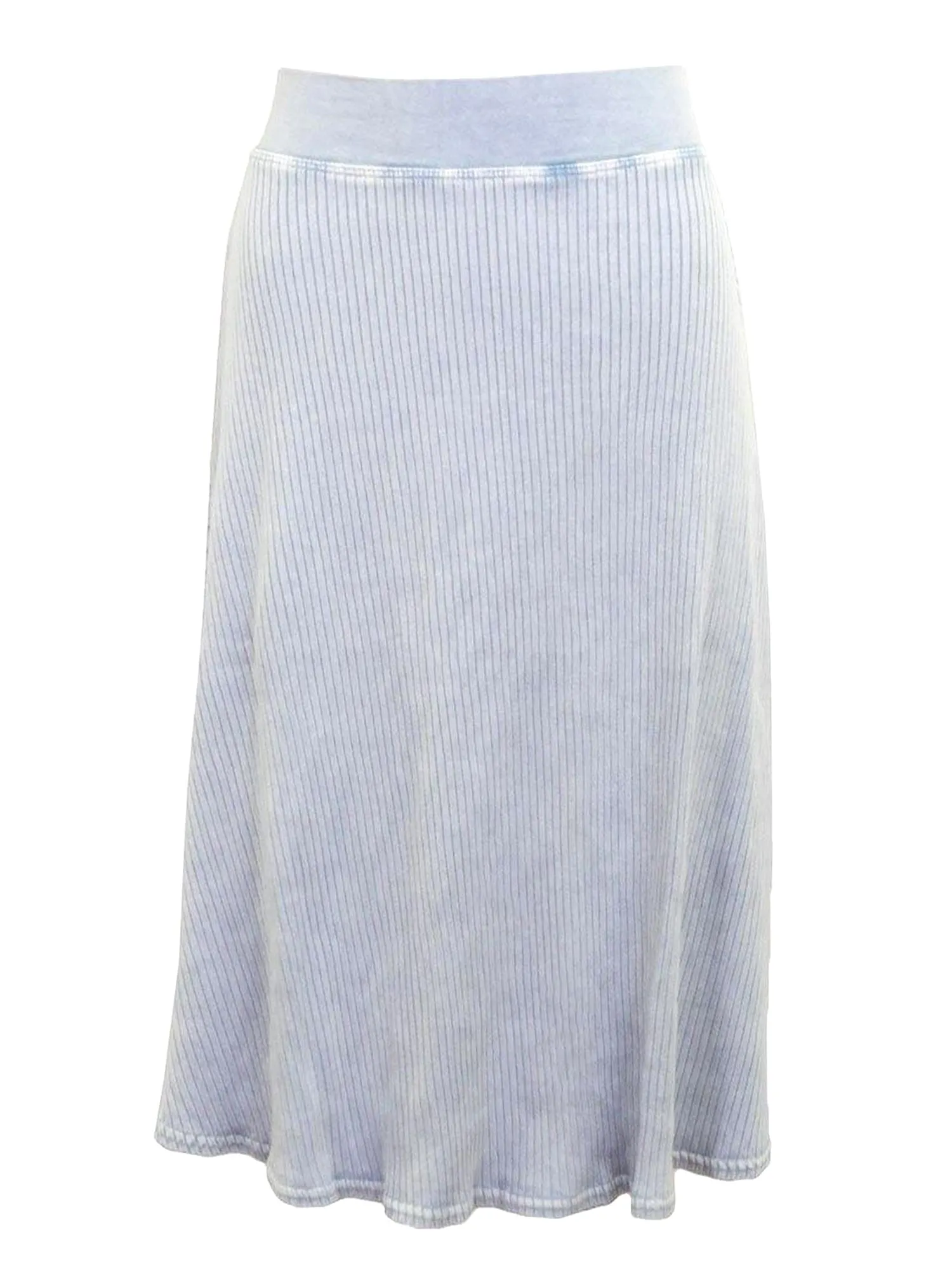Hard Tail Wide Ribbed Skater Skirt CMR-04