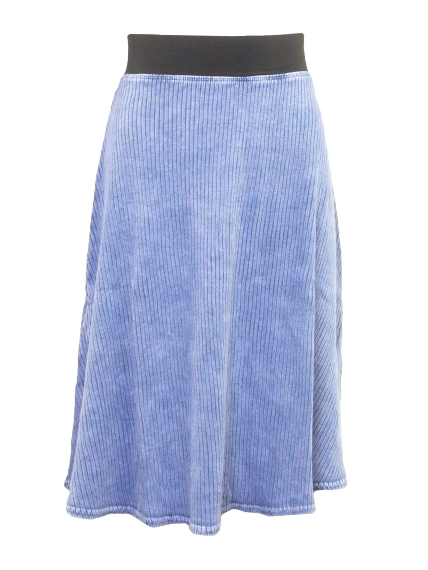 Hard Tail Wide Ribbed Skater Skirt CMR-04