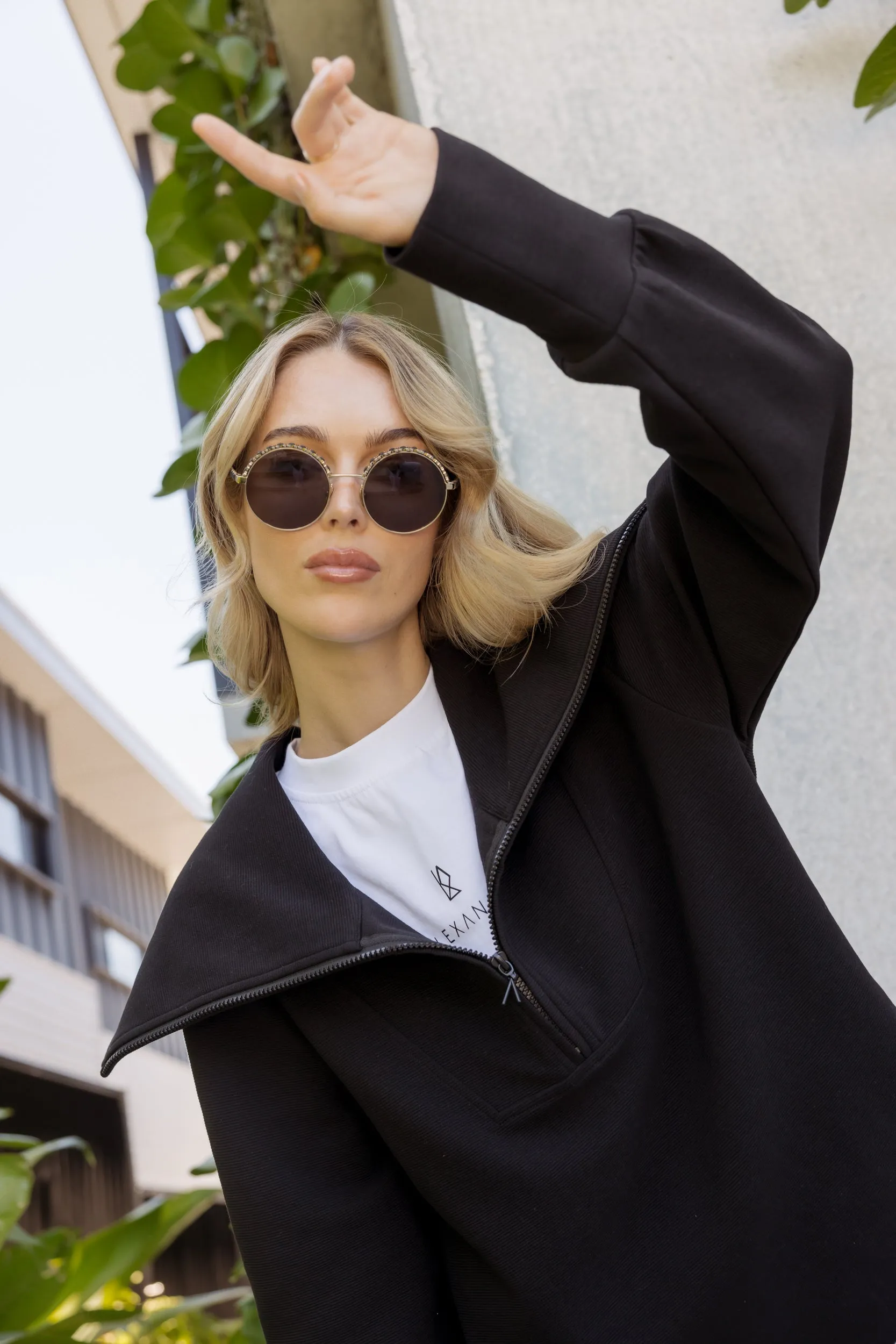 HUXEN Jumper Black