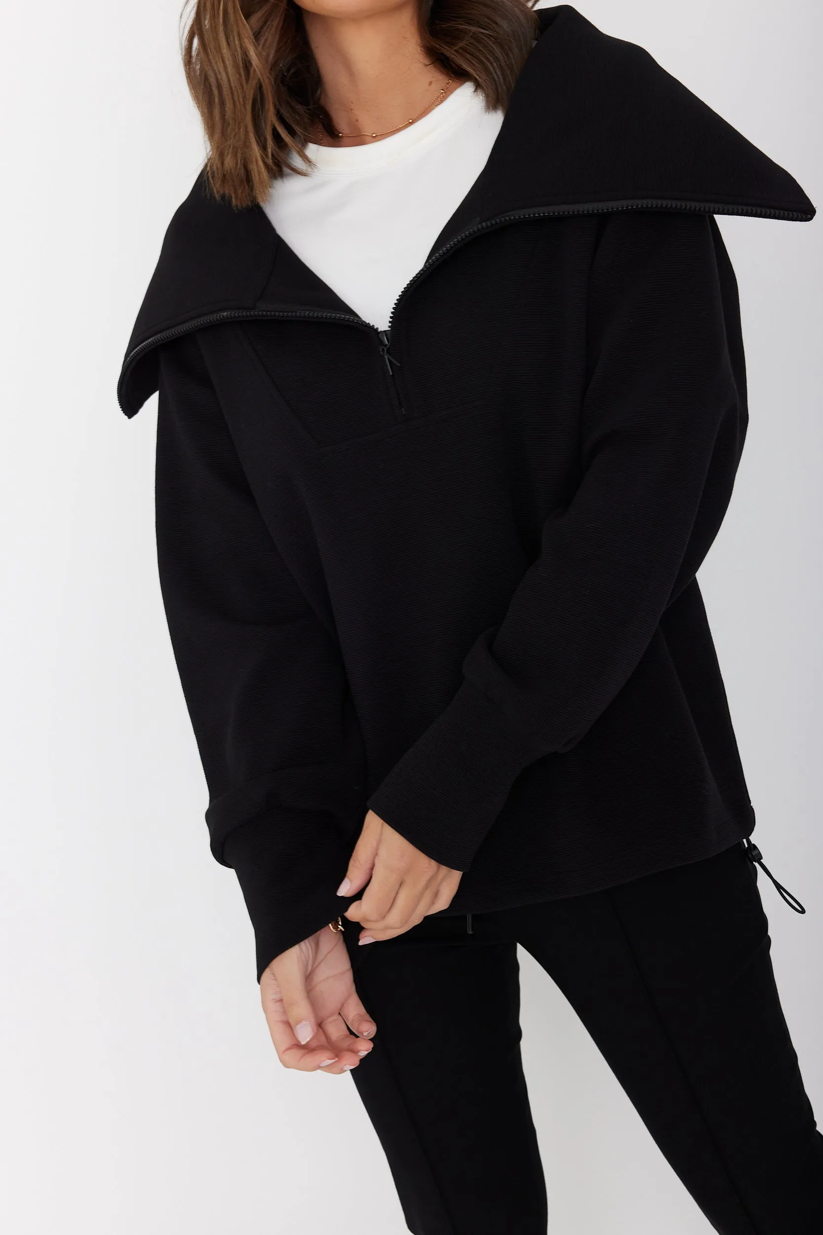 HUXEN Jumper Black