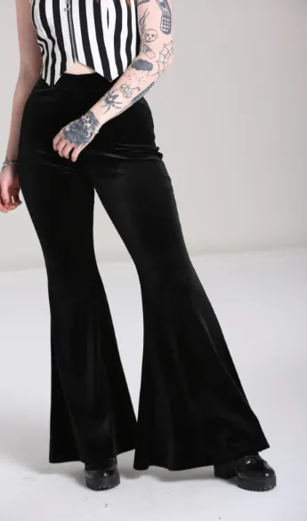 Iggy Velvet Stretch Flare Pants