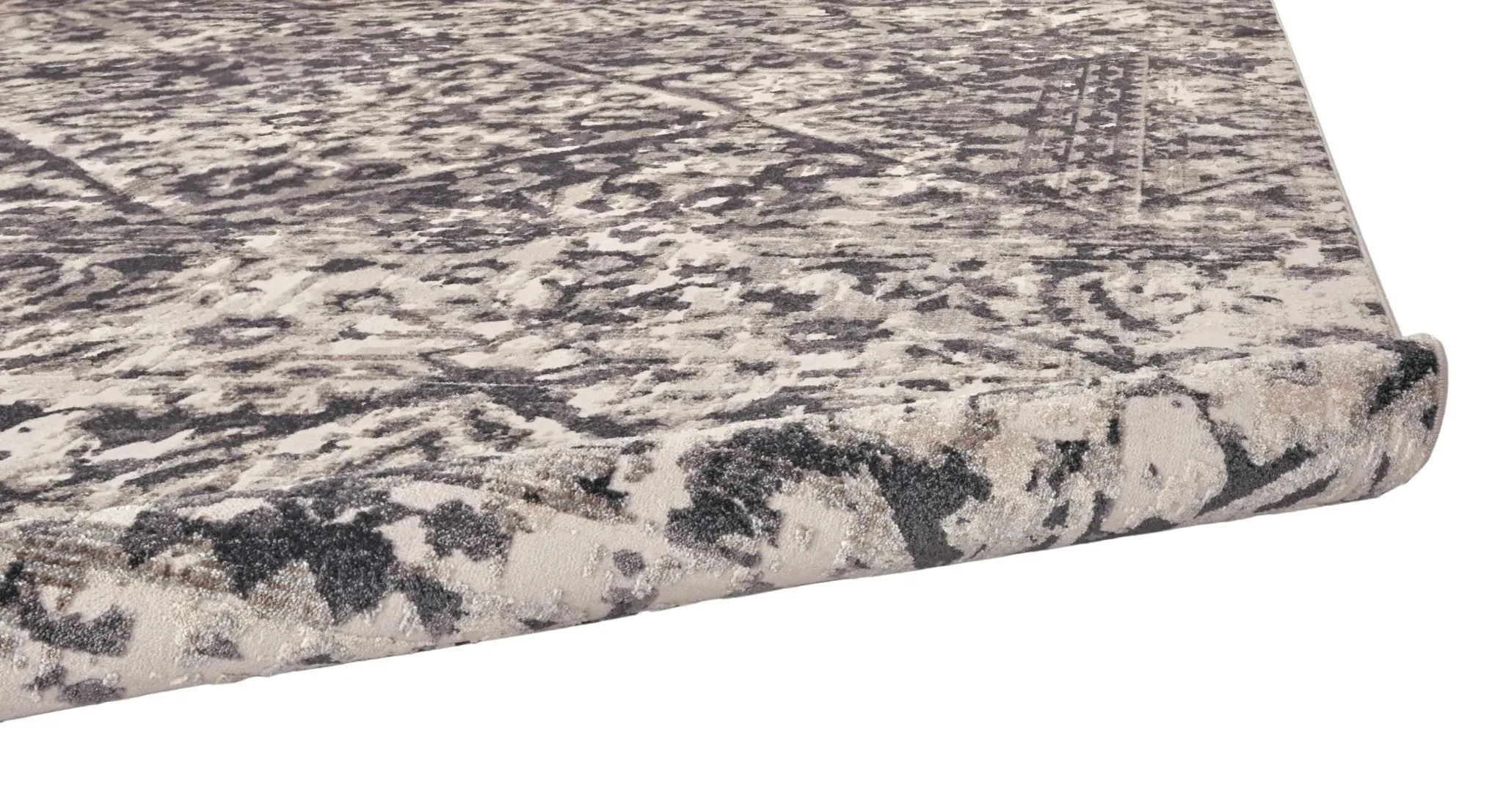Kano 8643876F Charcoal/Ivory Rug