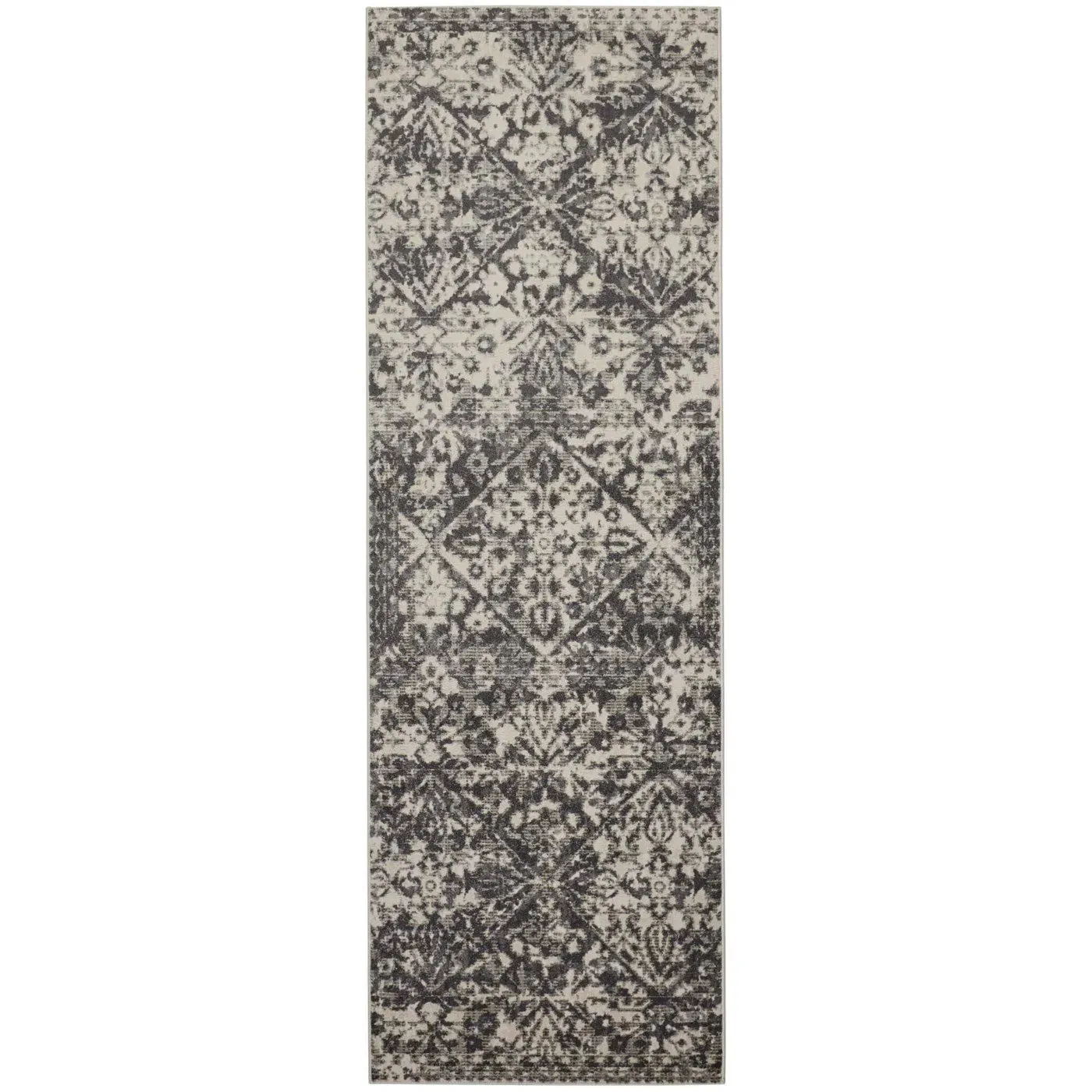 Kano 8643876F Charcoal/Ivory Rug