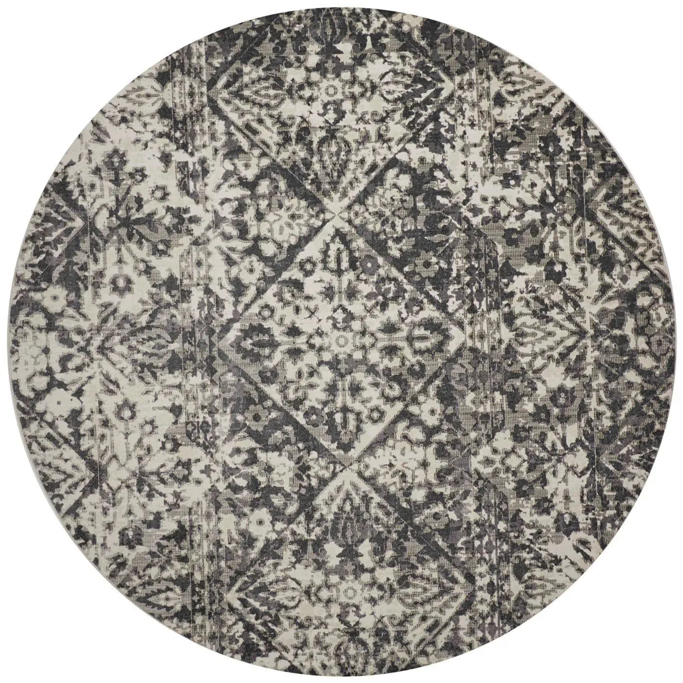 Kano 8643876F Charcoal/Ivory Rug