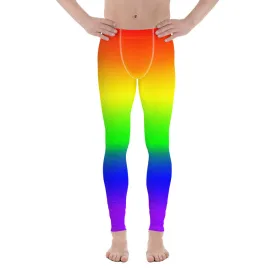 LGBTQ Pride Men's Leggings Yoga Pants - Ombre