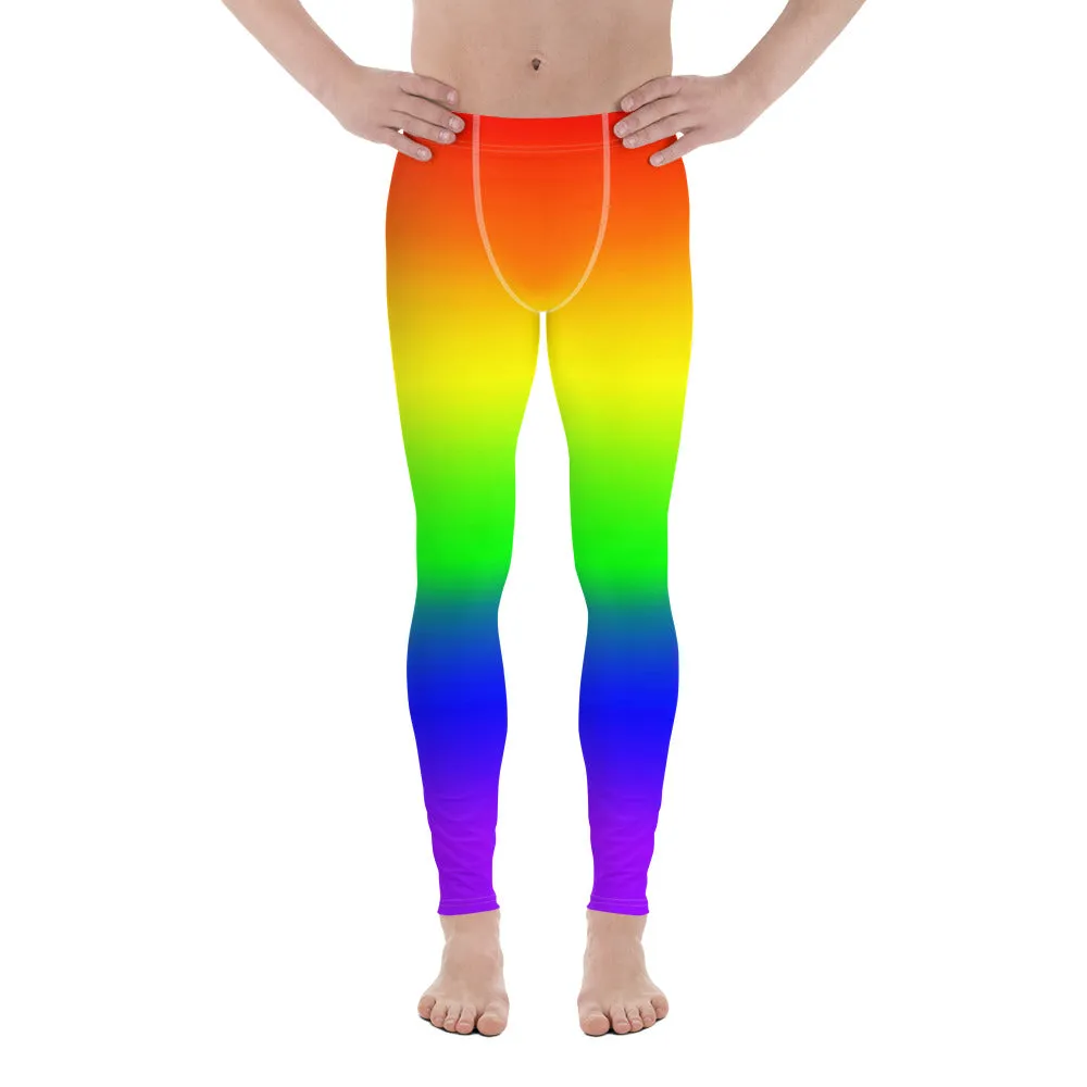 LGBTQ Pride Men's Leggings Yoga Pants - Ombre