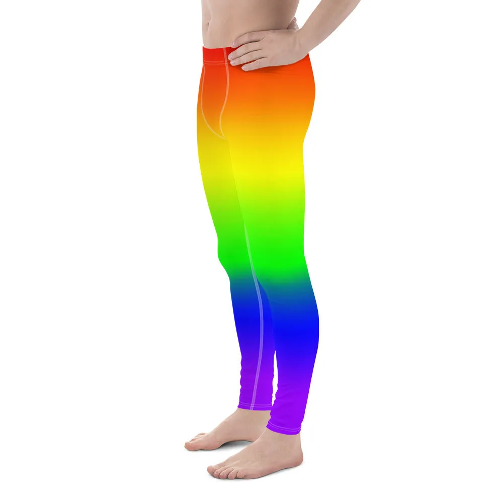 LGBTQ Pride Men's Leggings Yoga Pants - Ombre