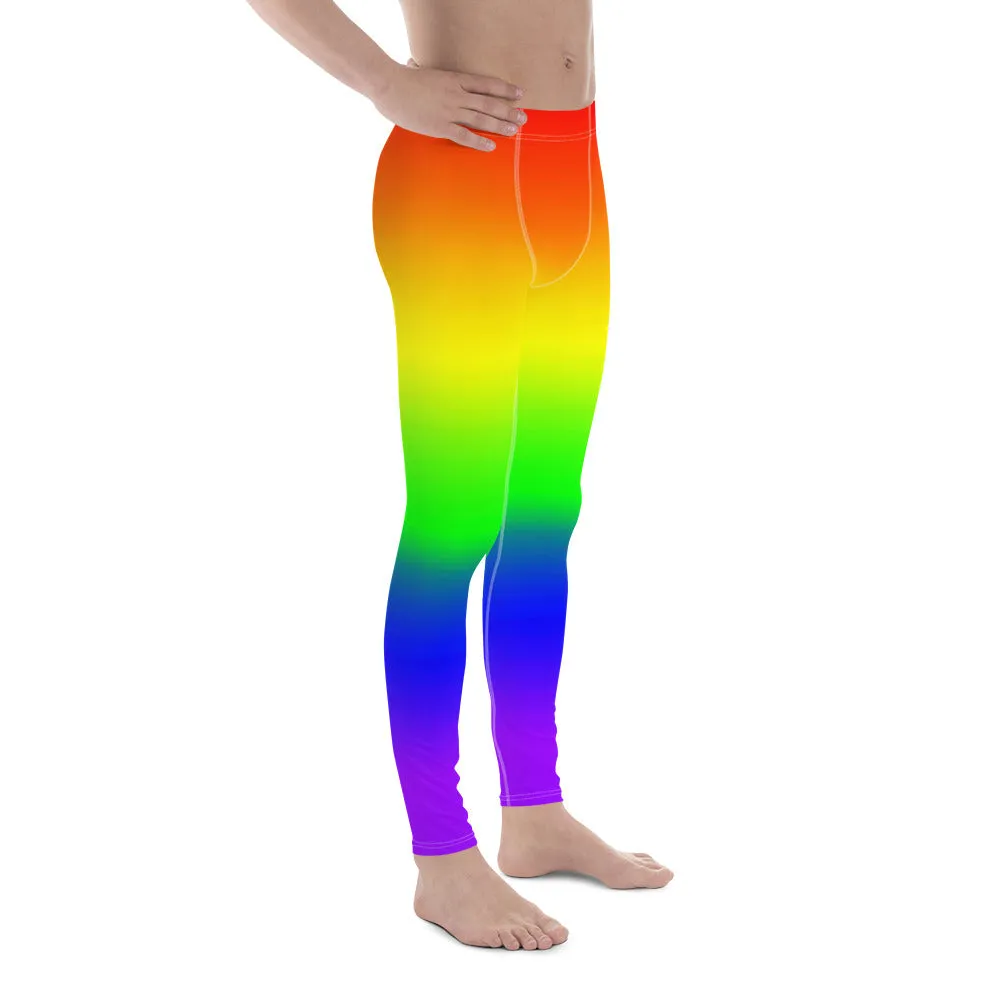 LGBTQ Pride Men's Leggings Yoga Pants - Ombre