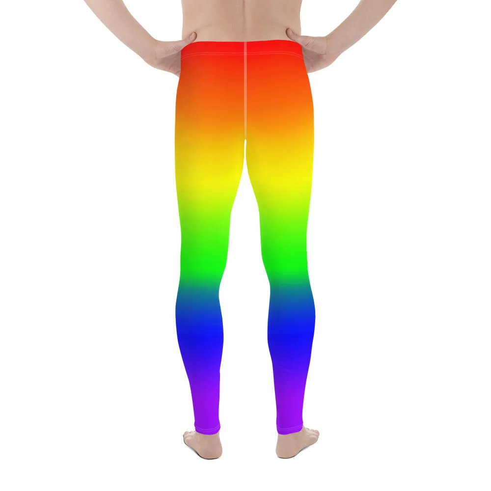 LGBTQ Pride Men's Leggings Yoga Pants - Ombre
