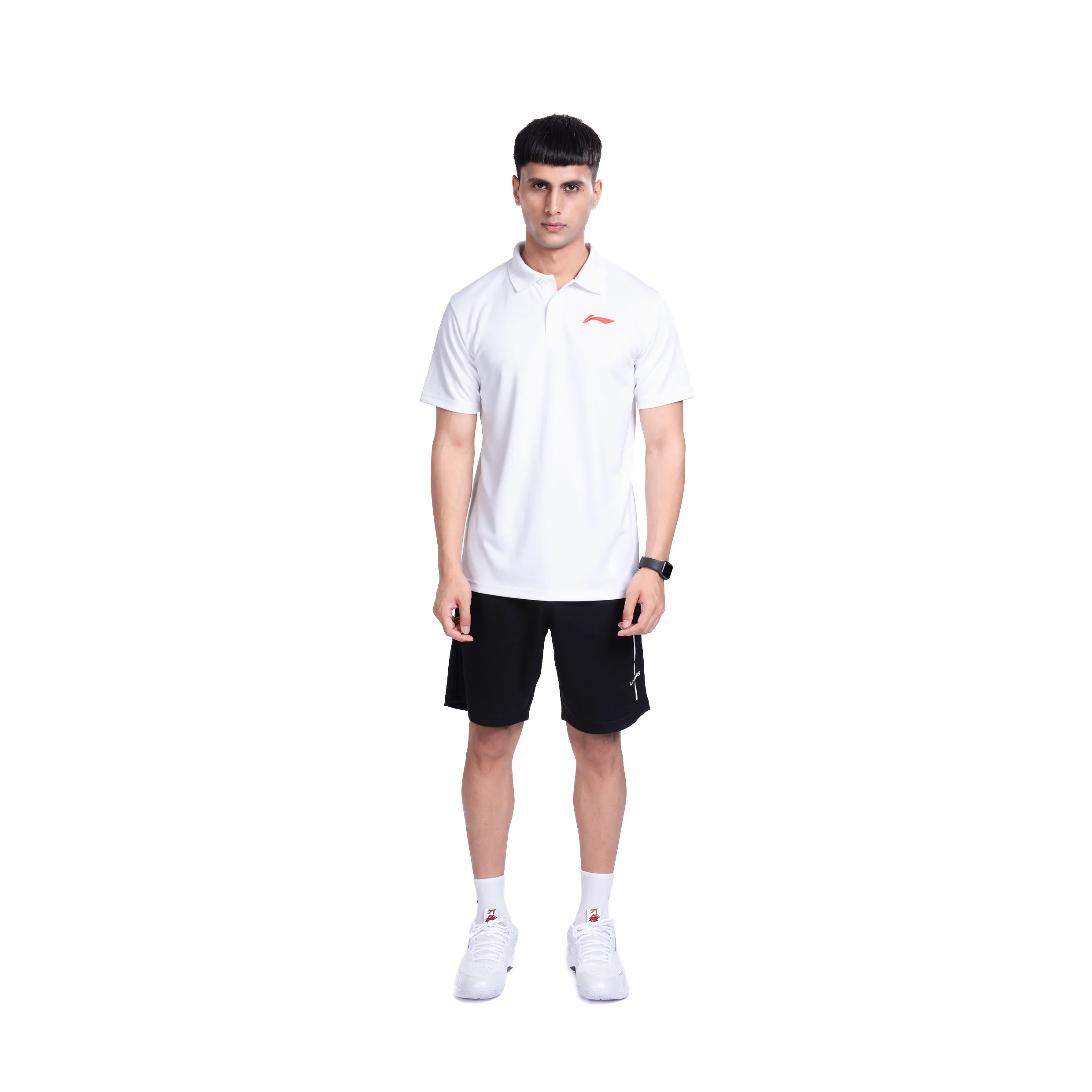 Li-Ning Everyday Polo T-Shirt (WHITE ; 3XS)