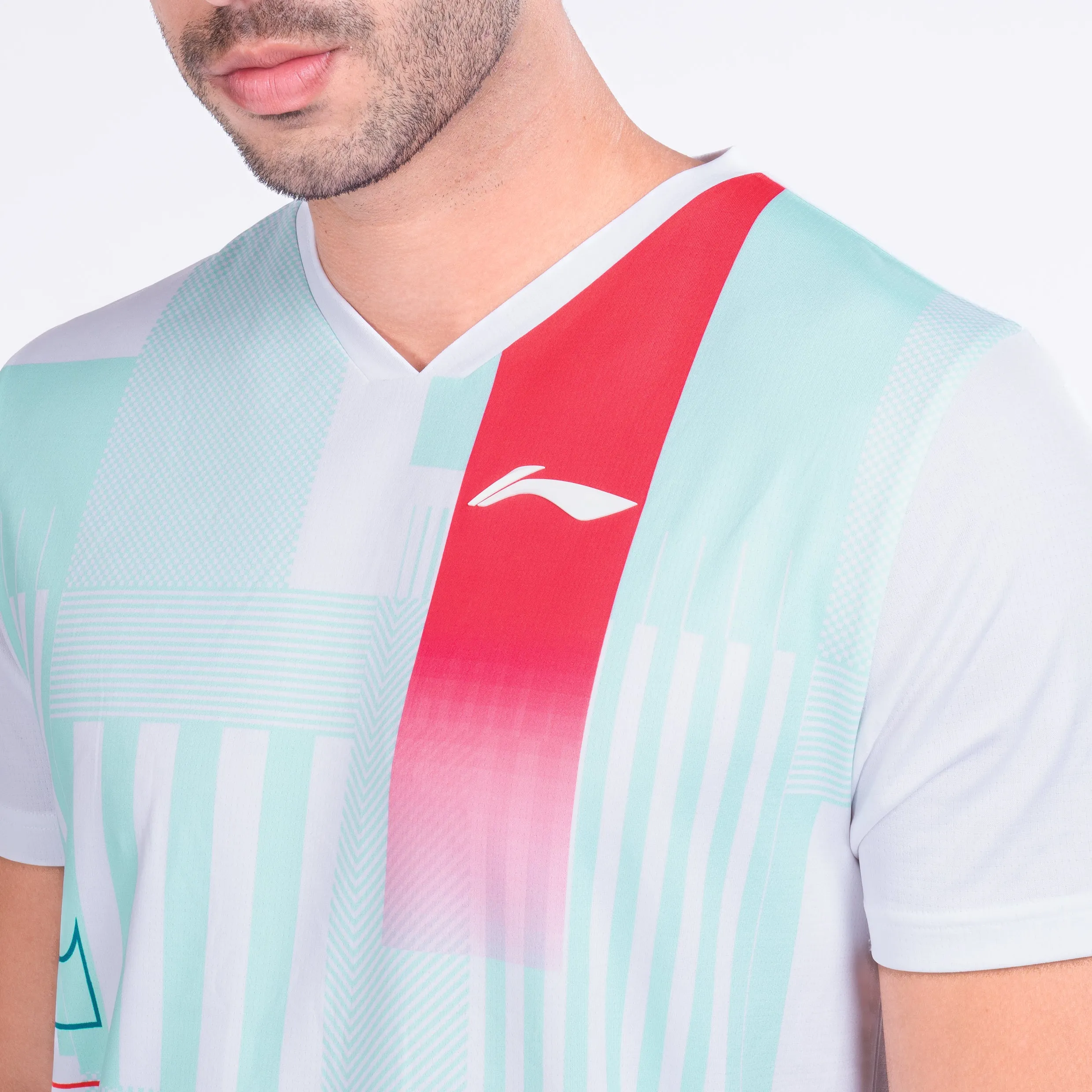 Li-Ning Stroke T-Shirt (WHITE ; S)