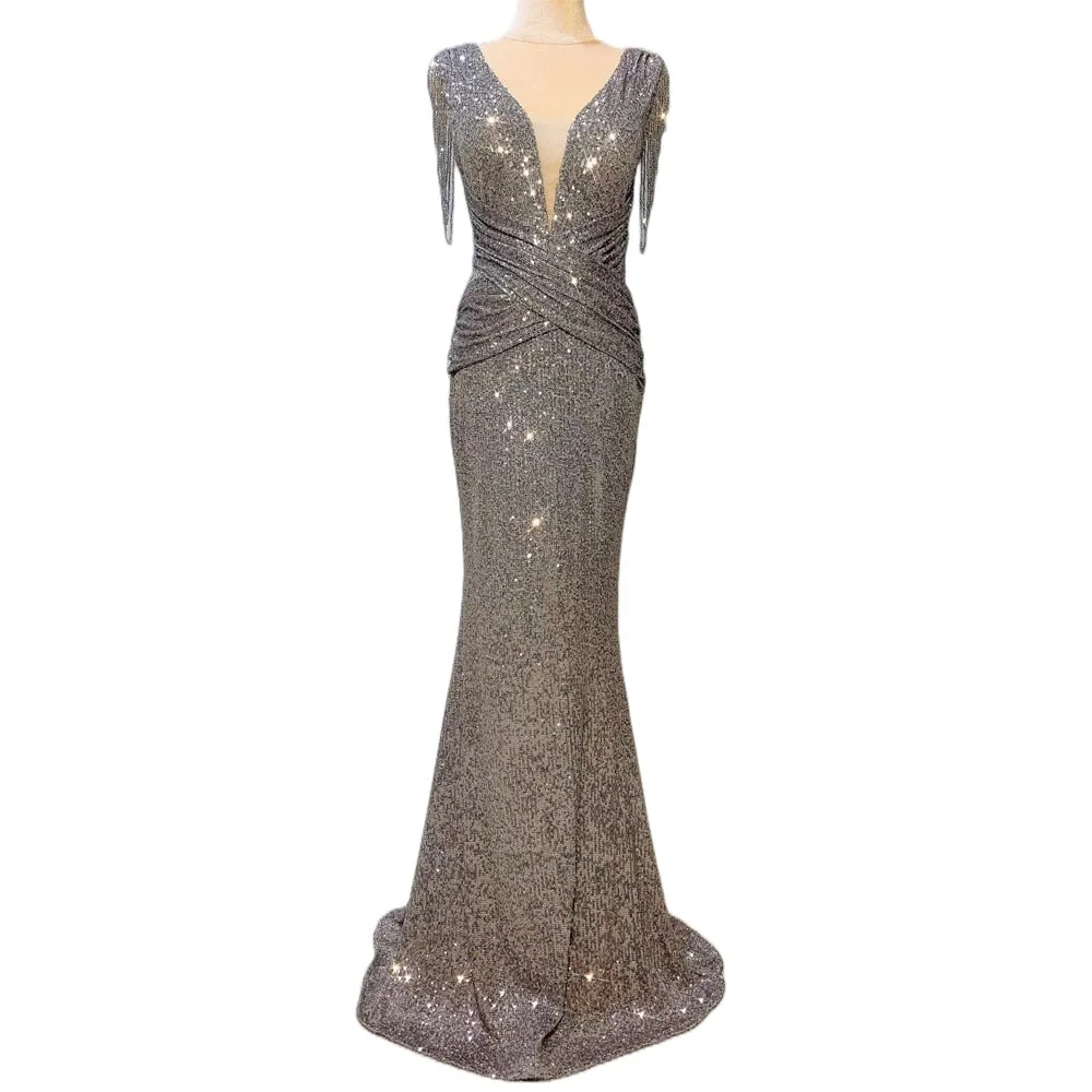 Love Me Right Beading Women's Maxi Dress