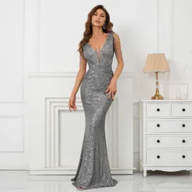 Love Me Right Beading Women's Maxi Dress