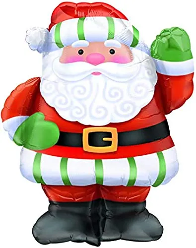 Novelty Santa Claus Shaped Balloon
