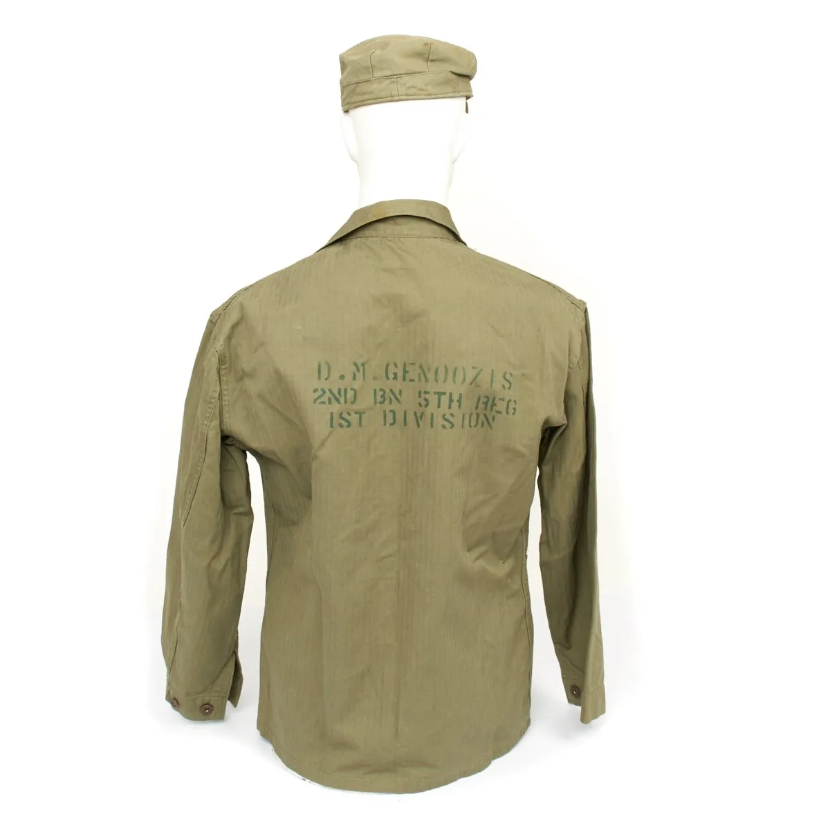 Original U.S. WWII USMC 1st Marine Division Named Grouping