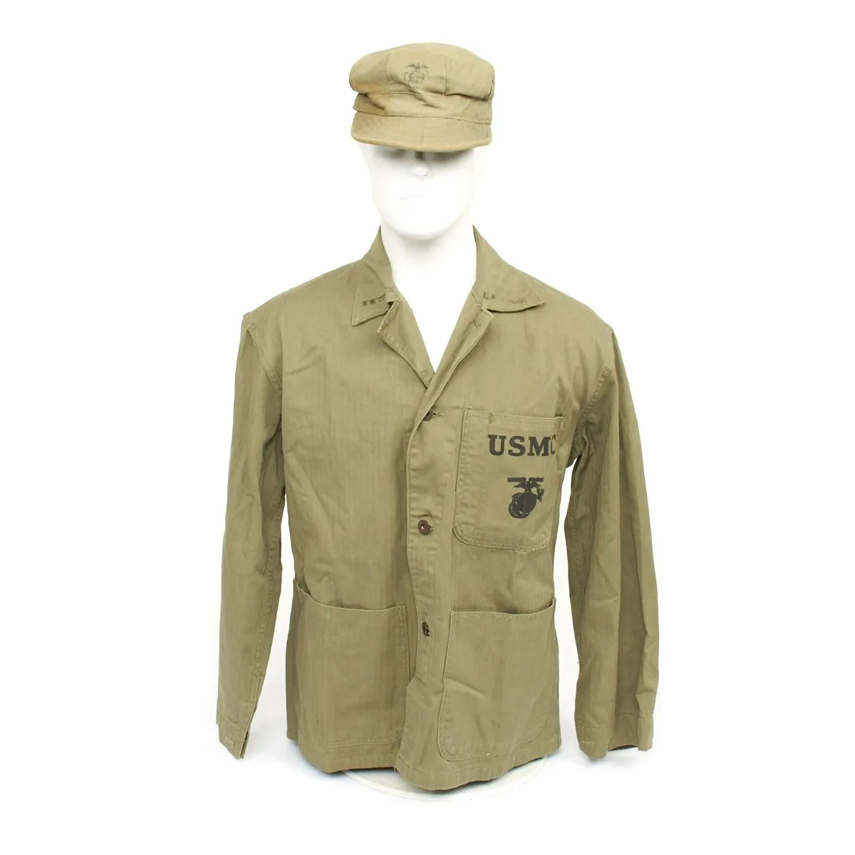 Original U.S. WWII USMC 1st Marine Division Named Grouping