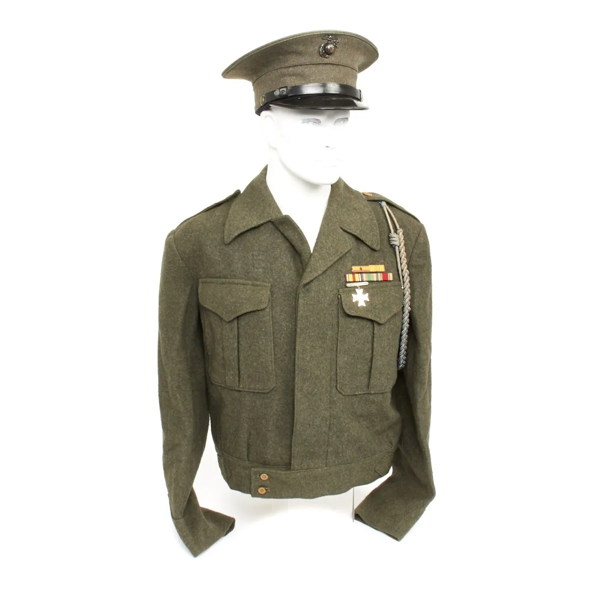 Original U.S. WWII USMC 1st Marine Division Named Grouping