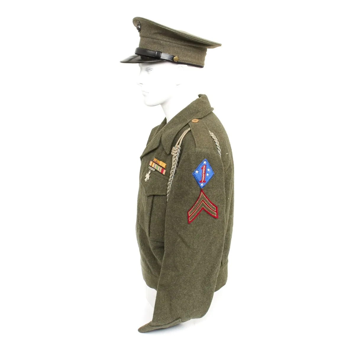 Original U.S. WWII USMC 1st Marine Division Named Grouping