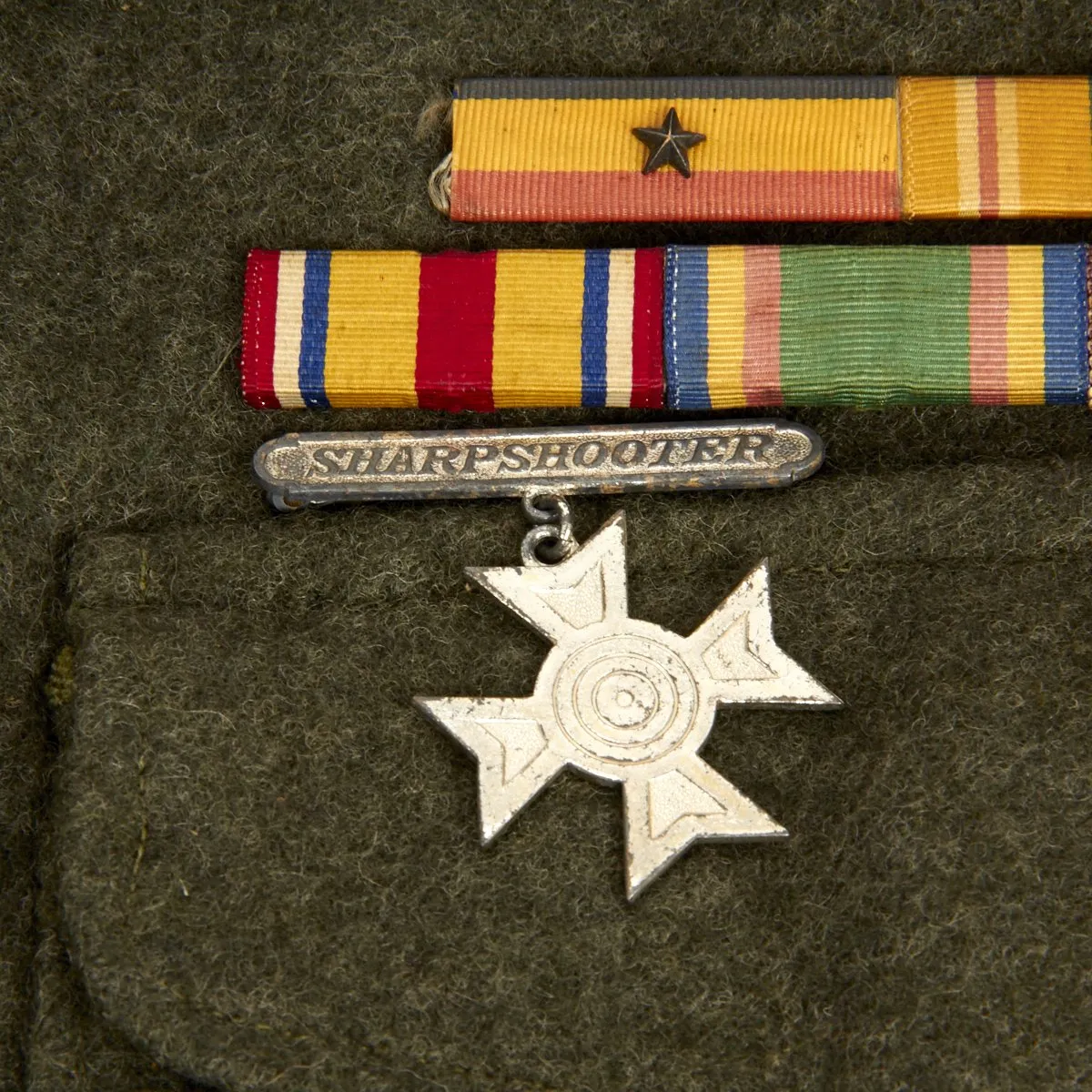 Original U.S. WWII USMC 1st Marine Division Named Grouping