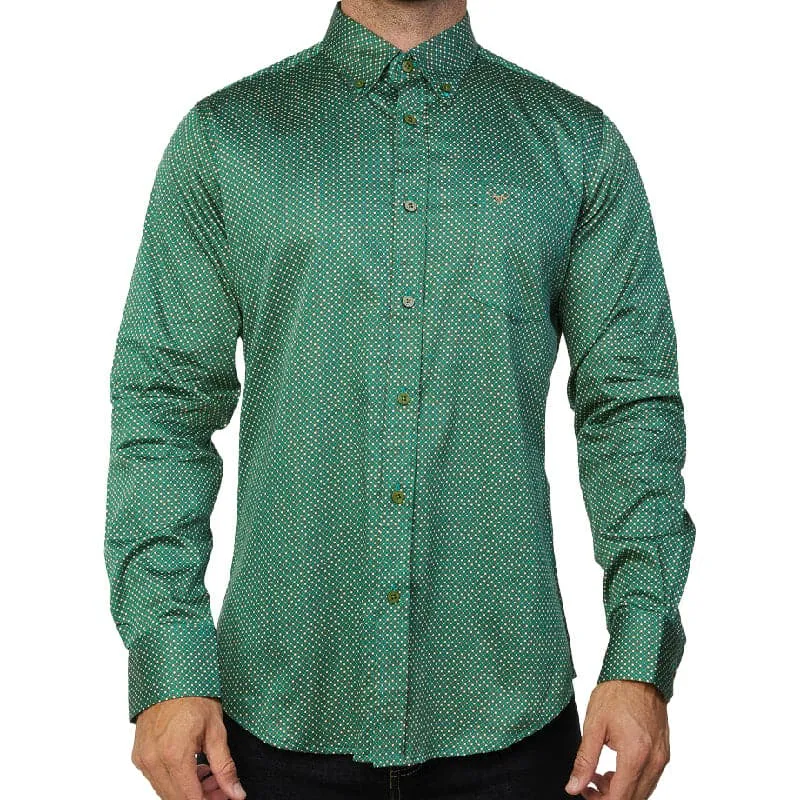 Platini Men's Mint Monogram T-shirt