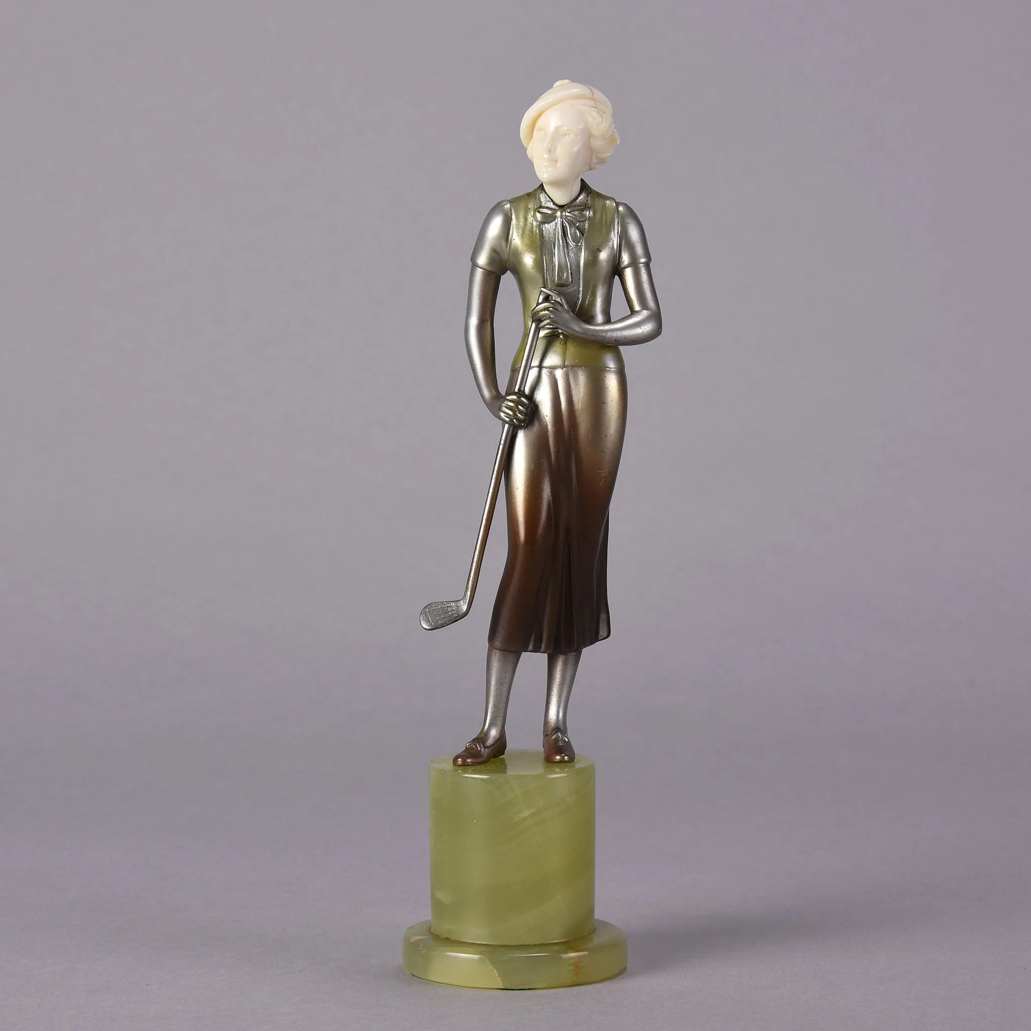 "Lady Golfer" by Josef Lorenzl