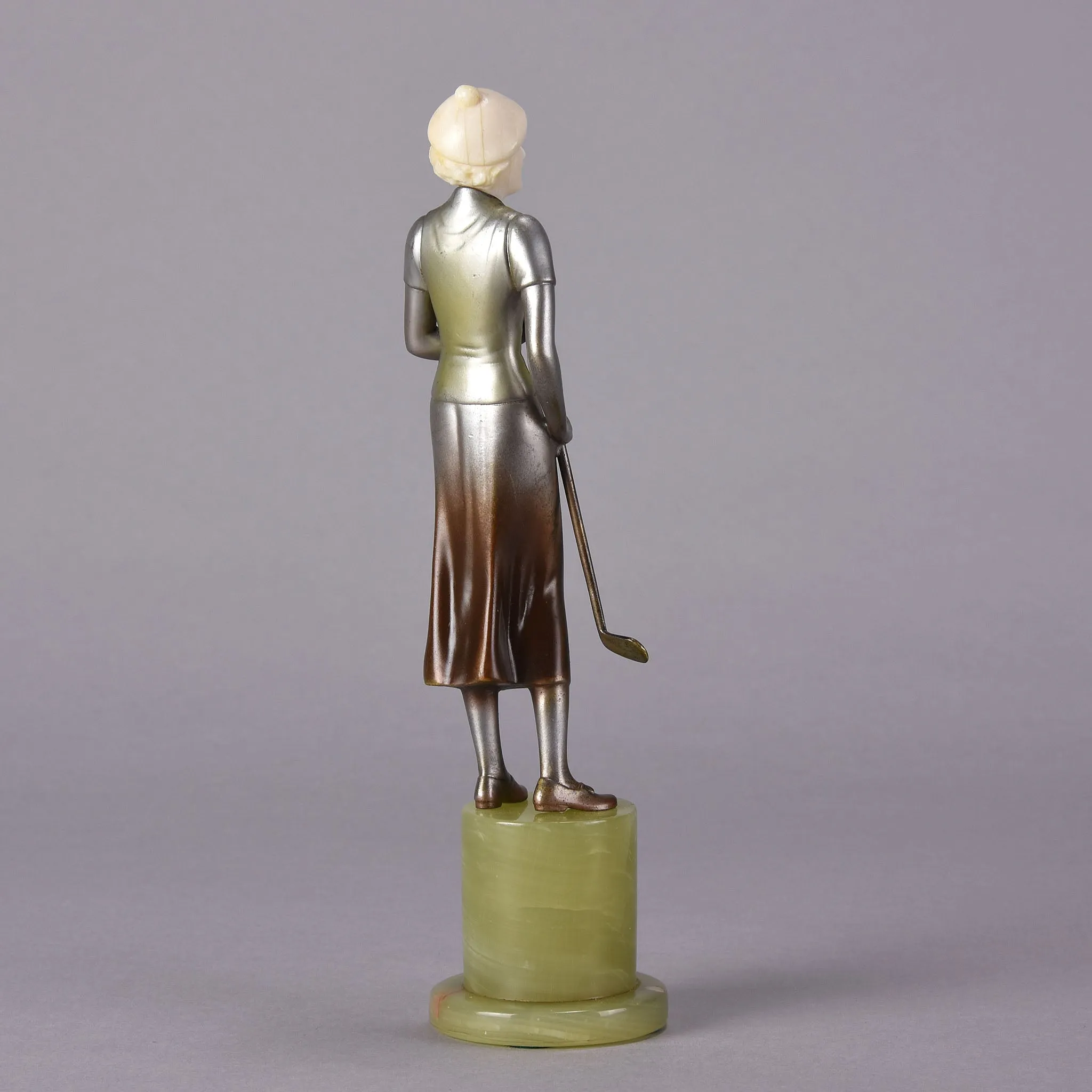 "Lady Golfer" by Josef Lorenzl