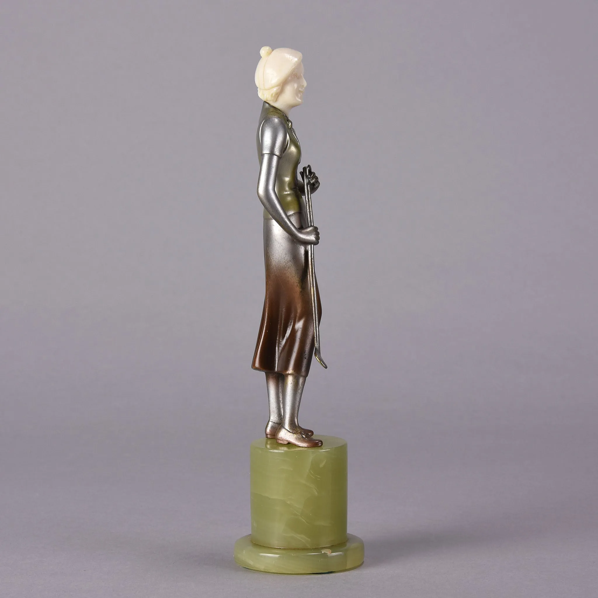 "Lady Golfer" by Josef Lorenzl