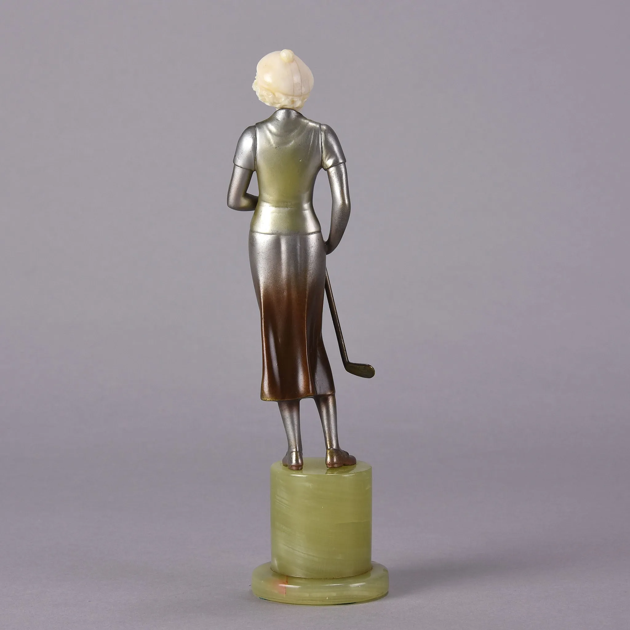 "Lady Golfer" by Josef Lorenzl